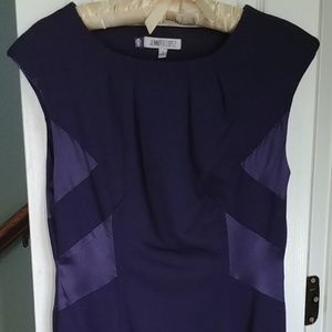 Jennifer Lopez navy dress